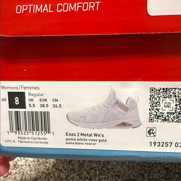 Puma White High-Top Sneakers - Picture 5 of 5